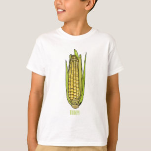 Corn cartoon illustration  T-Shirt