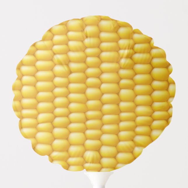 Corn Cob Background Balloon (Front)