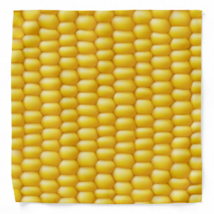 Corn Cob Background Bandana