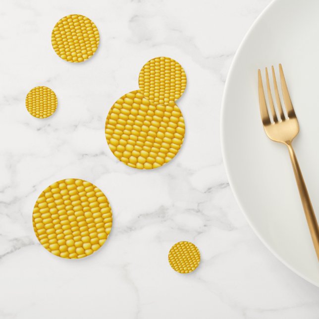 Corn Cob Background Confetti (Group)