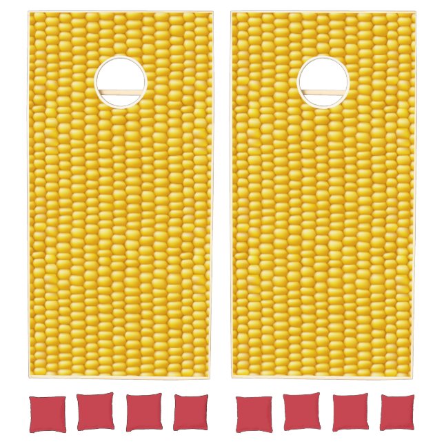 Corn Cob Background Cornhole Set (Set)