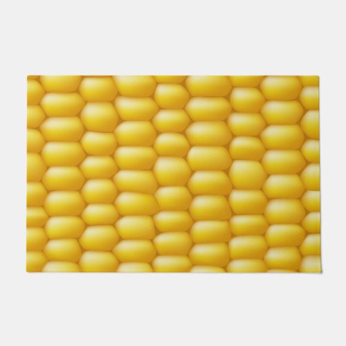 Corn Cob Background Doormat