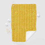 Corn Cob Background Golf Towel