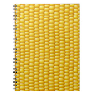 Corn Cob Background Notebook