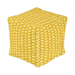 Corn Cob Background Outdoor Pouf