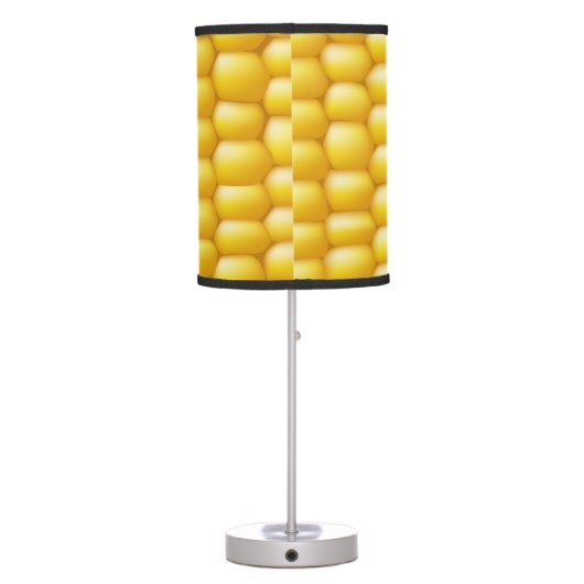 Corn Cob Background Table Lamp (Back)