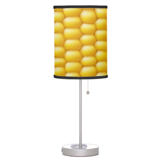 Corn Cob Background Table Lamp (Left)