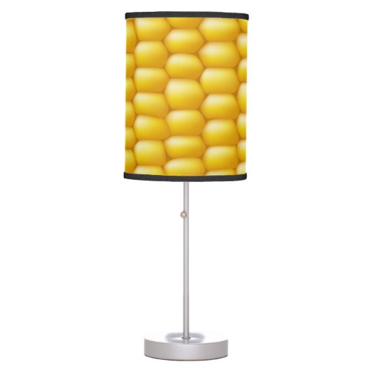 Corn Cob Background Table Lamp (Front)