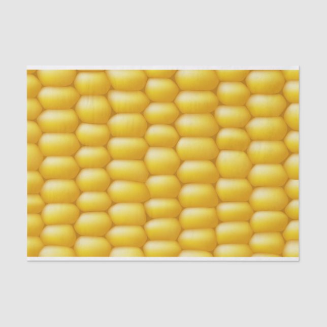Corn Cob Background Tissue Paper (Front)