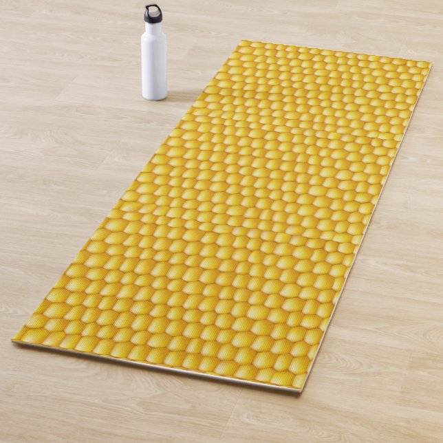 Corn Cob Background Yoga Mat (In Situ)