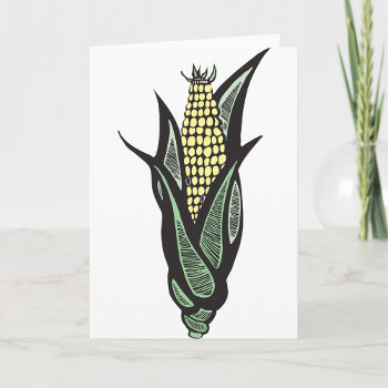 Corn Cob Greeting Cards by spudcreative at Zazzle