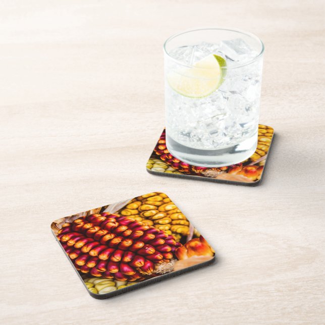Corn cobs beverage coaster (Right Side)