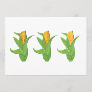 Corn Cobs Invitations