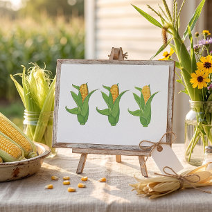 Corn Cobs Invitations