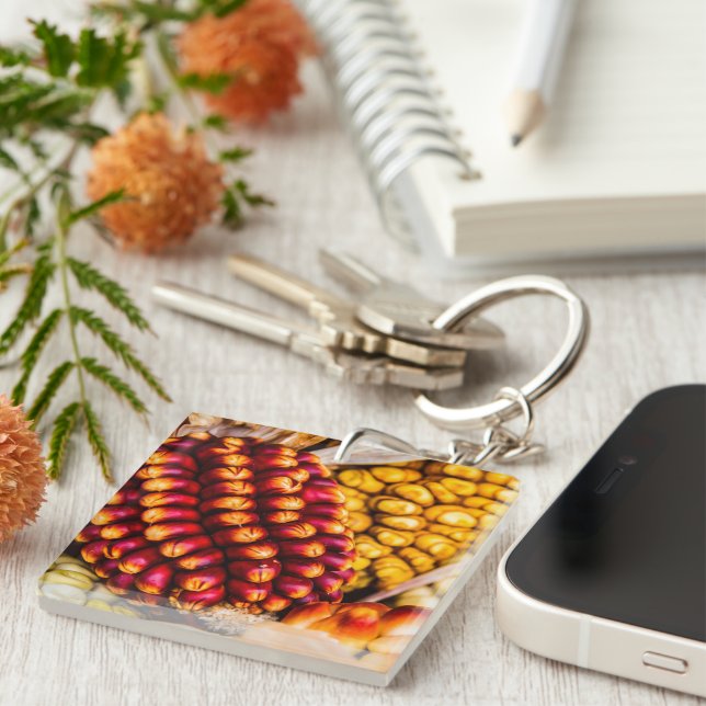 Corn cobs keychain (Front Right)