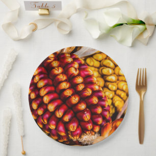 Corn cobs paper plates
