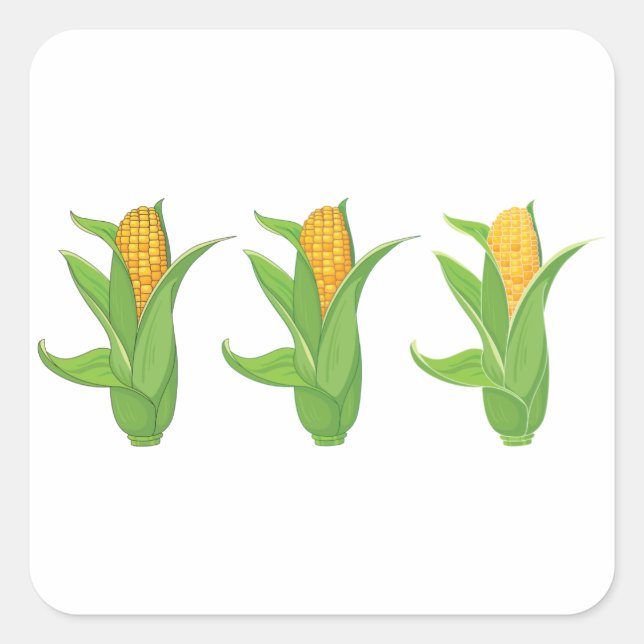 Corn Cobs Stickers (Front)