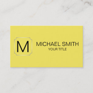 Corn color background business card