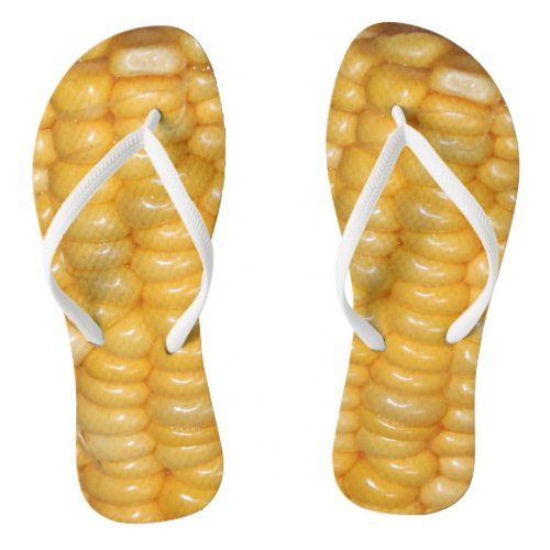 Corn Costume Flip Flops