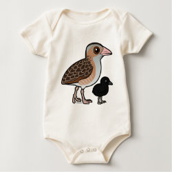 Corn Crake with baby Infant Organic Creeper