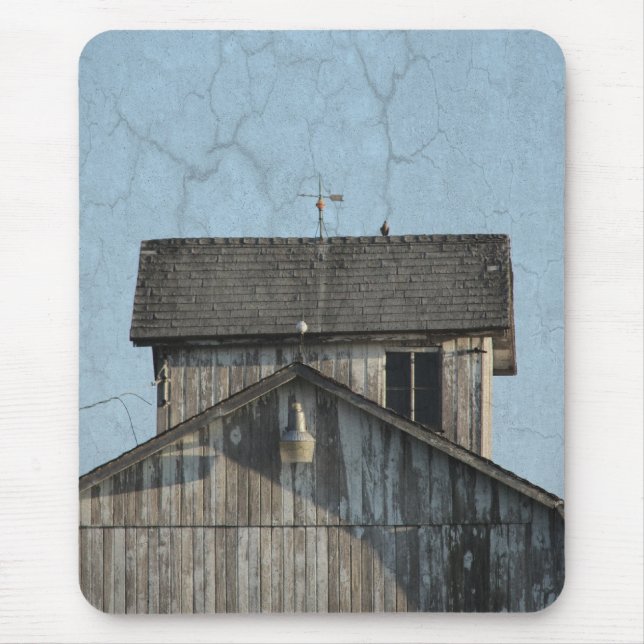 Corn Crib Mouse Pad (Front)