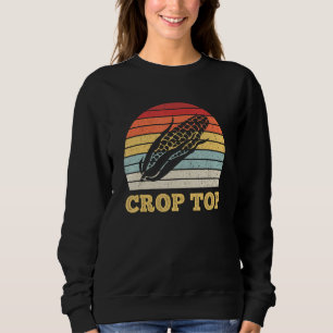 Corn Crop Top Funny Farmer Farming Corn Lover Vint