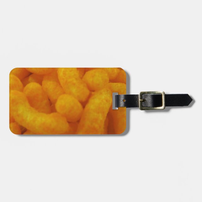 Corn Curls Luggage Tag (Front Horizontal)