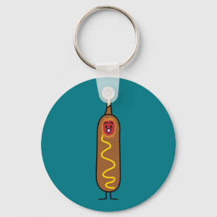 J crew hot dog keychain sales