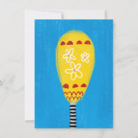 Corn Dog Greeting Card