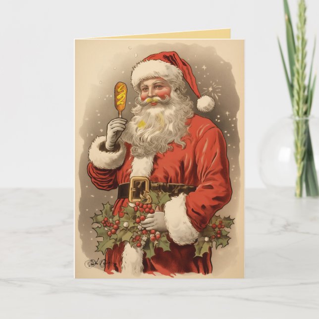 Corn Dog? Holiday Card (Front)