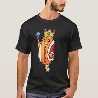 Corn Dog King   Foodie T-Shirt