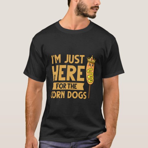 Corn Dog Korean Mini Cheese Vegan T_Shirt