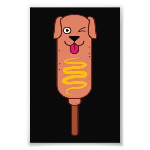 Corn Dog Lovers Photo Print