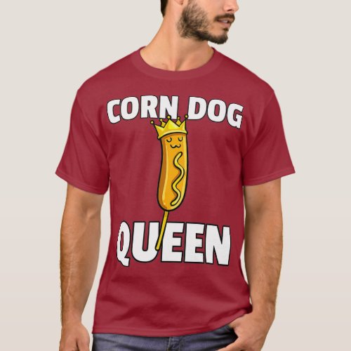 Corn Dog Queen Costume For Youth T_Shirt