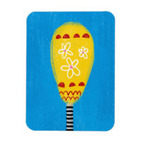 Corn Dog Refrigerator Magnet