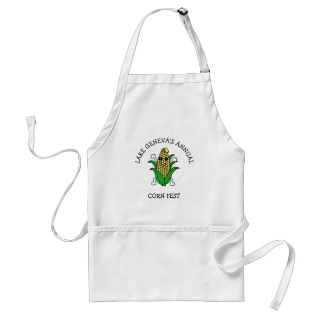 Corn Fest Customized  Adult Apron (Front)