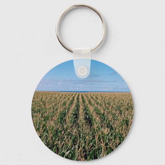 Corn field keychain (Front)