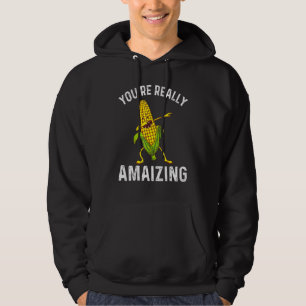 Corn For Men Women Corn On The Cob Costume Farmer Hoodie