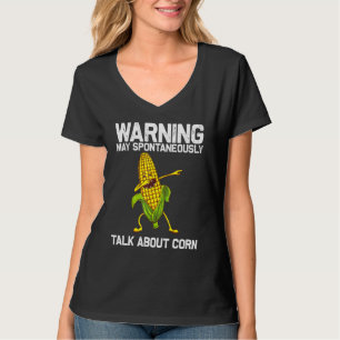 Corn For Men Women Corn On The Cob Costume Farmer T-Shirt