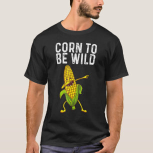 Corn For Men Women Corn On The Cob Costume Farmer T-Shirt