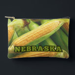Corn from Nebraska Accessory Pouch<br><div class="desc">As part of the Cornbelt,  Nebraska has plenty of corn as well as cattle and rivers. 
It's a beautiful place. And there's plenty of space outside the cities too. Don't just drive through. Stop here and take a look around.</div>