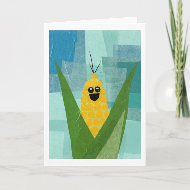 Corn greeting card (Front)