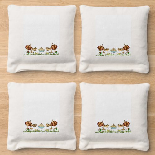 Corn Hole Bags Ants Apple Pie Butterfly Grass 