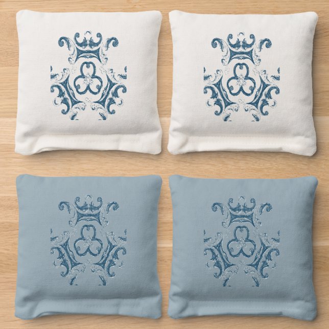 Corn Hole Bags Vintage  (Wood)