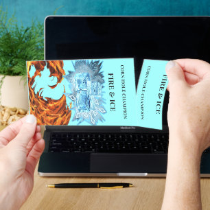 Corn Hole Championship Tickets Fire & Ice theme