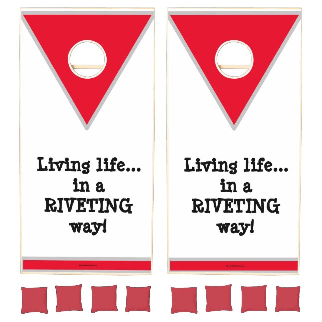 Corn Hole Game Board for Aluminum Trailer Lovers (Set)