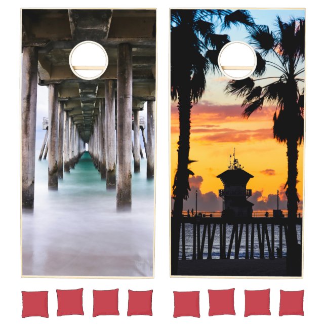 Corn Hole HB Sunsets  Cornhole Set (Set)