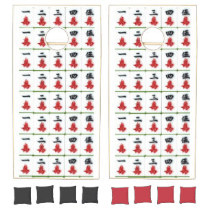 Corn hole Set Mahjong