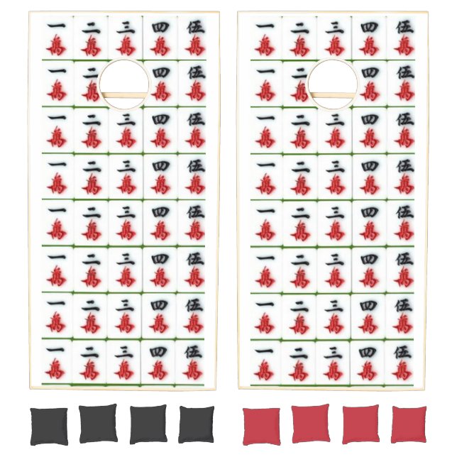 Corn hole Set Mahjong  (Set)