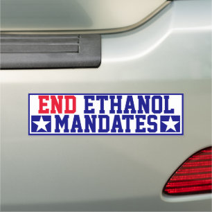 Corn is food Oil is Fuel Car Magnet